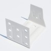 cuteLEC Center Support Bracket 2 Pack White Color for 2"