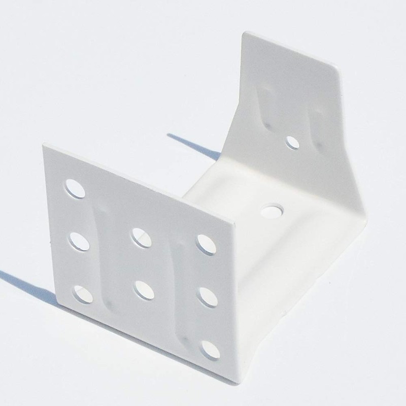 cuteLEC Center Support Bracket 2 Pack White Color for 2"