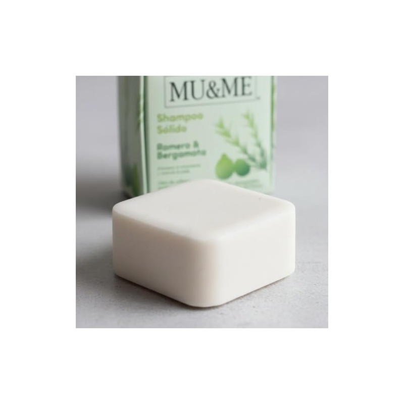 MU&ME Shampoo en Barra para Crecimiento y Control - Shampoo