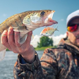 Jointed Fishing Lures,6X Multi-Section Tilapia Swimbait | Fishing Crank Lures for Freshwater and Saltwater, Realistic Accessories