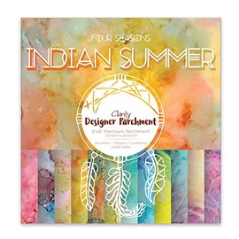 Claritystamp Clarity Designer Parchment:  Indian Summer