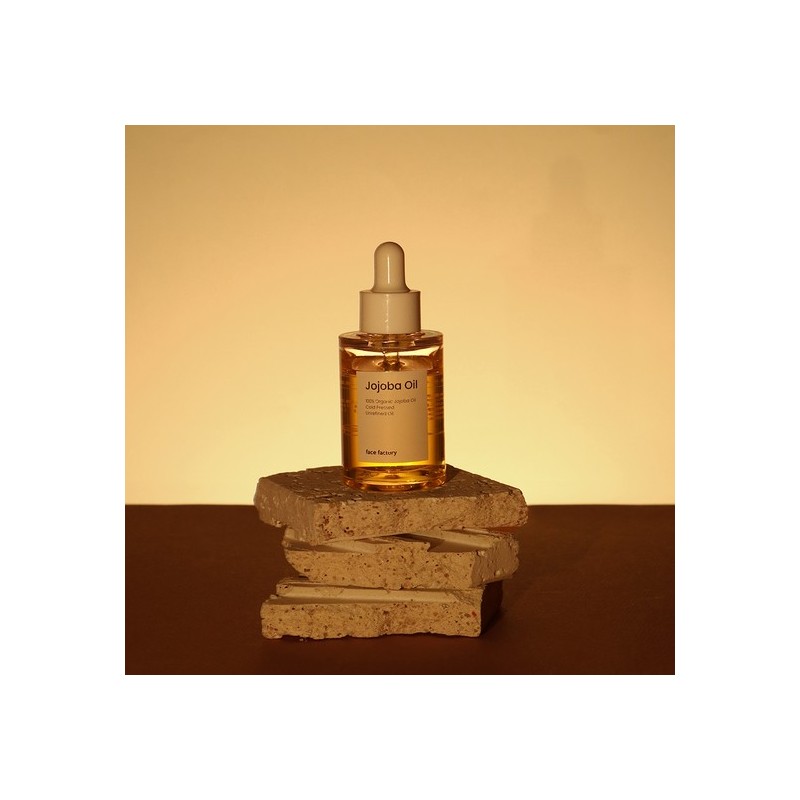 Face Factory Non-sticky 100% Organic Natural Jojoba Oil 30ml /