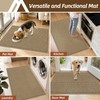 COSY HOMEER Door Mat Non-Slip Entryway Rugs Dirt Trapper, 20"x32",