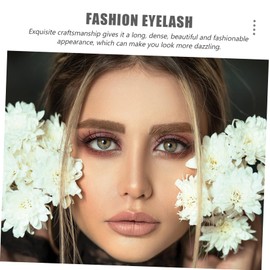 IWOWHERO 10pairs Natural Curly False Eyelashes Short Dense Makeup Lashes for Women for Personal Use Salon Application Comfortable Realistic Look Included