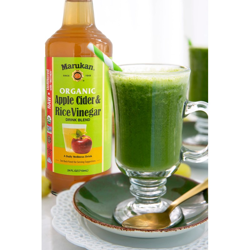 Marukan Organic Apple Cider Vinegar & Rice Vinegar Drink Blend,