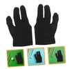 Kisangel 10pcs Lightweight Snooker Gloves for Men Women Finger Design