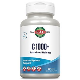 KAL C-1000 Plus Sustained Release Tablets, 1000 mg, 100 Count