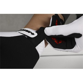 EXCEREY Cycling Gloves MTB Biking with Touchscreen Gel Padding Breathable Mesh All-Season for Men Women & Mountaineering (White, Size S)