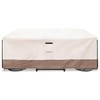 Rectangle Outdoor Table Cover Waterproof, 111" W x 74" D