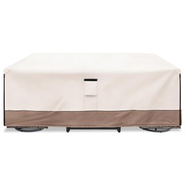 Rectangle Outdoor Table Cover Waterproof, 111" W x 74" D x 28" H