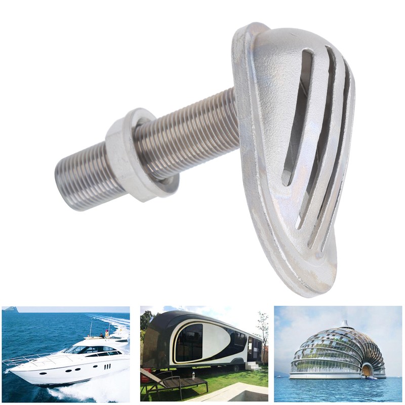 MJS023 Stainless Steel 316 Marine Boat Intake Strainer ThruHull Water