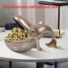 Elqater Whale Statue, Resin Whale Figurine Fun Candy Dish Key