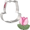 LILIAO Tulip Flower Cookie Cutter - 3.4 x 3.7 inches