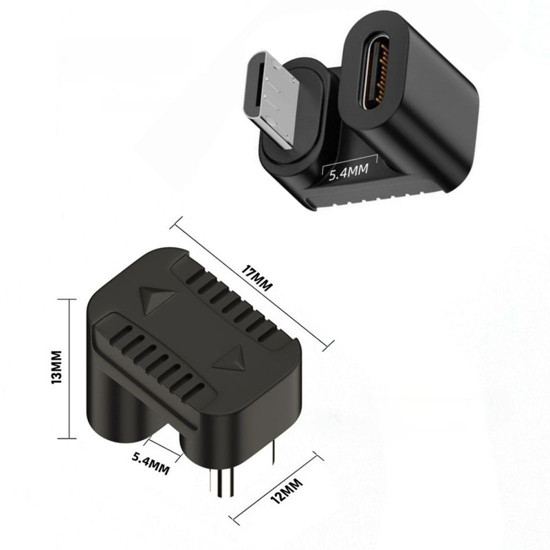 chenyang 4 Pack USB C auf Micro USB Adapter, Micro