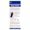 OTC OTC Wrist Splint, Cock-up Style, Neoprene, Large (Left Hand)