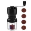 LHS Manual Coffee Grinder with Ceramic Burrs, Hand Coffee Bean