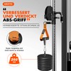 Exercise Handles, Gym Replacement Handle Attachments for Cable Machine Pulleys,