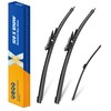 3 Wiper 26"+22"+11" Windshield Wiper Blades Replacement for Ford Explorer