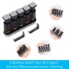 Guitar Finger Exerciser, Hand Strengthener Trainer Tension Exerciser Grip for