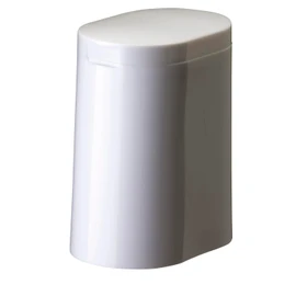 Nippon Clintec Ka'z Clean Sanitary Pot W White W 3.7 x D 5.5 x H 6.7 inches (95 x 140 x 170 mm)