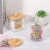Juego de accesorios de baño de bambú, 4 piezas -