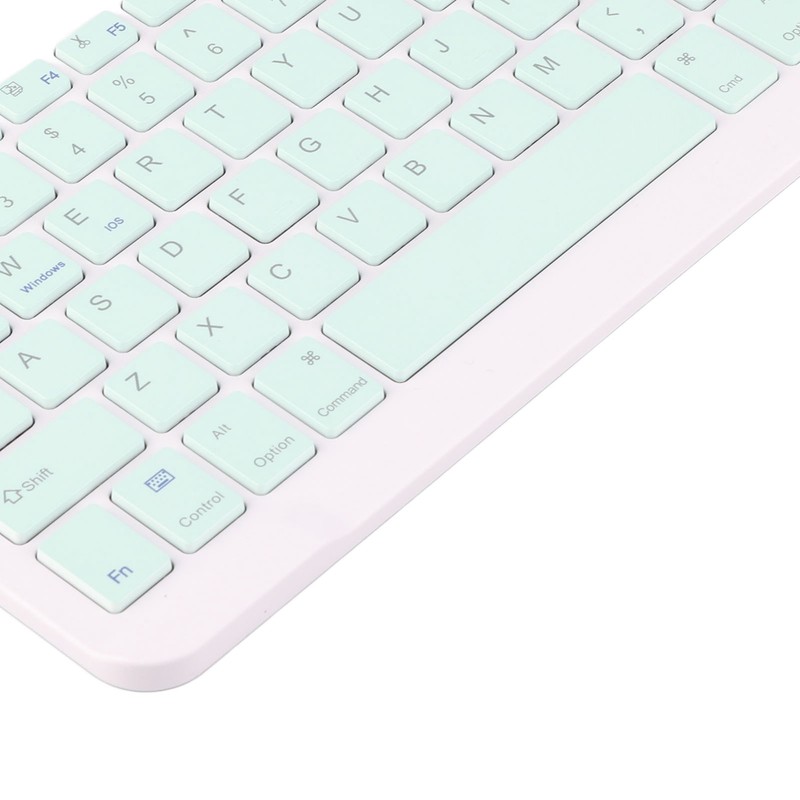 78 Key Wireless Bluetooth Keyboard 32.8ft Ergonomic Ultra Thin Silent