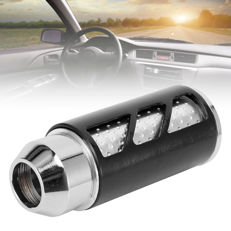 Universal Gear Shifter Shift Knob Headball Aluminum Alloy with 3