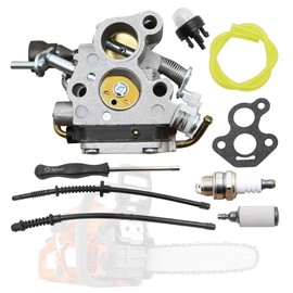 Priprilod Carburetor Kit Fit For Husqvarna 135 135E 140 140E 435 435E 440 440E Fit For Zama C1T-EL41 Fit For Chainsaw Jonsered CS2240 CS2240S CS410#506450501 358381800
