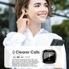 Ttbesmi Touch Screen Earbuds Wireless Bluetooth Earphones ANC Noise Cancelling