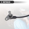 A ABSOPRO 1 Pair ABS Sensors Front Left Right for