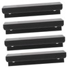 SHINEOFI 4pcs Invisible Pull Handles Back Mount Finger Pull for