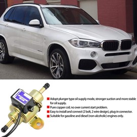 Acouto EP-500-0 Fuel Pump 035000-0460 Electric Fuel Pump 12v universal Gasoline Pertrol Case External Fuel Pump for 1/4" hose