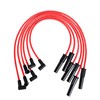 RLP Silicone Spark Plug Wires Set 8.0mm Red Replacement for