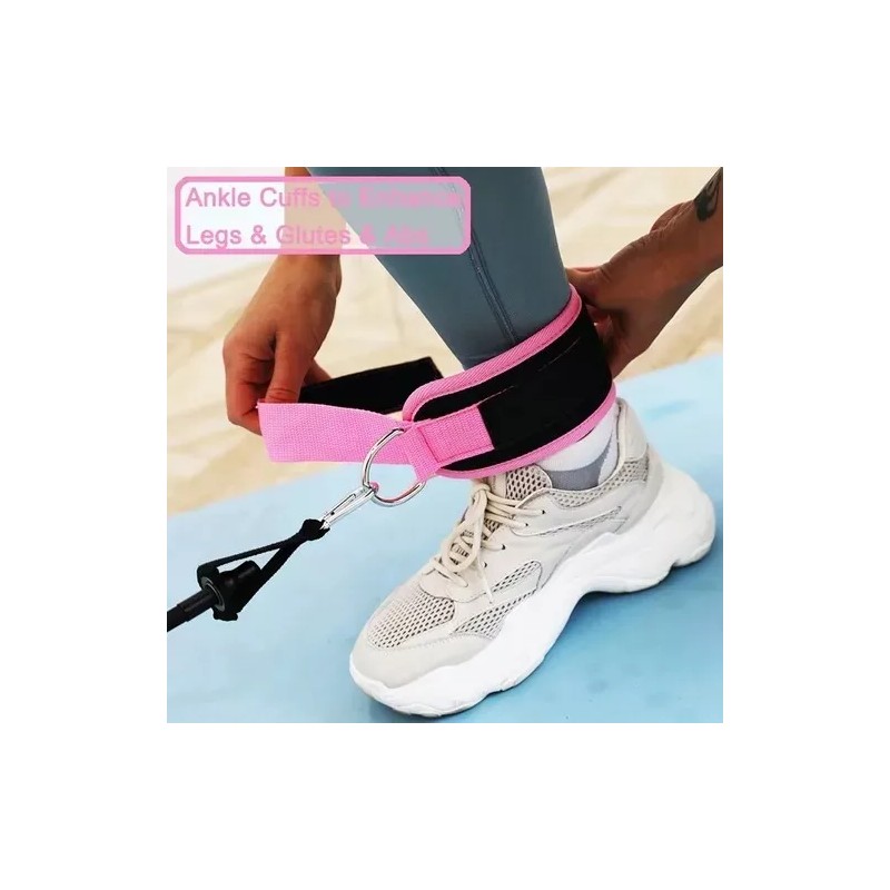 GOGOX Grilletes Con Talonera Gym Femoral, Glúteo, Aductor Abductor