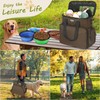Goloni Dog Travel Bag, Weekend Dog Bag Travel Set for