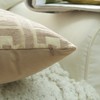 YunJeude Cushion Cover Chenille Fabric Geometric Pattern Monogram Pattern Stylish