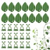 LUCKJUJU 100 Pcs Plant Climbing Wall Fixture Clips Self-Adhesive Hook