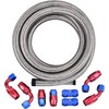 EVIL ENERGY 12AN Fuel Line Kit,AN12 Braided Nylon Fuel Hose