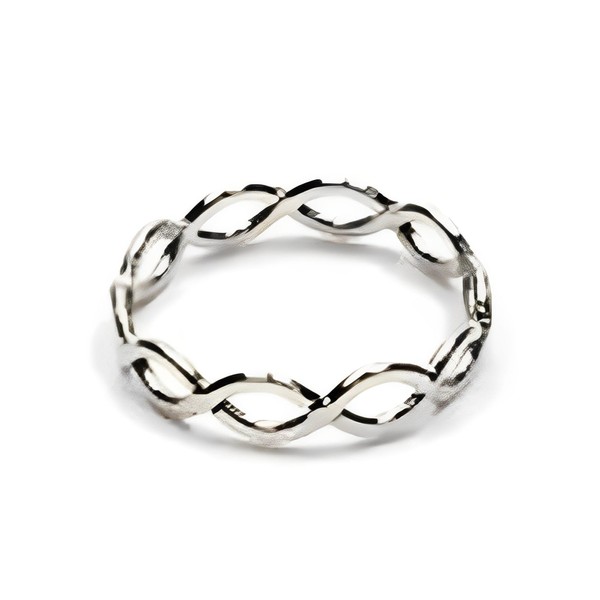 Schicksal. Ring, Infinity Ring, Infinity, Eternity, Lucky Motif, Silver Ring,