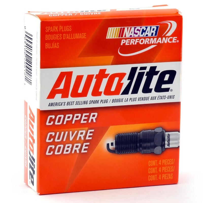 Autolite 3924 Spark Plug Copper Core (4 Pack)