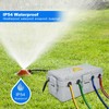 Hrensaw Medium Outdoor Electrical Box(10.6x5.5x4.5inch),Weatherproof Connection Box w/6 Cable Entry,IP54