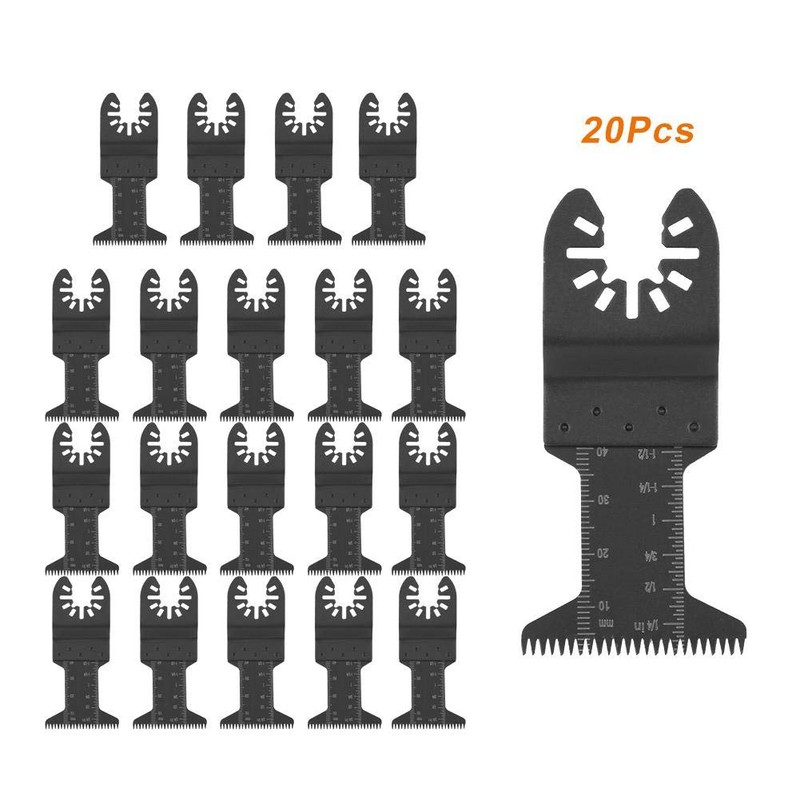 Oscillating Multitool Metal Multifunctional Tool, Pack of 20 44 mm