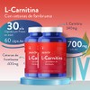 L Carnitina con Cetonas de Frambuesa con 60 capsulas de