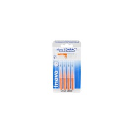 Inava Mono Compact Brushes Orange 4 Brushes