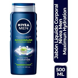 Nivea Men Jabón Líquido Corporal Nivea Men Maximun Hydration 500ml