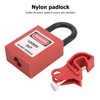 Circuit Breaker Lockout Device Brass 25mm Shackle Nylon Padlock for