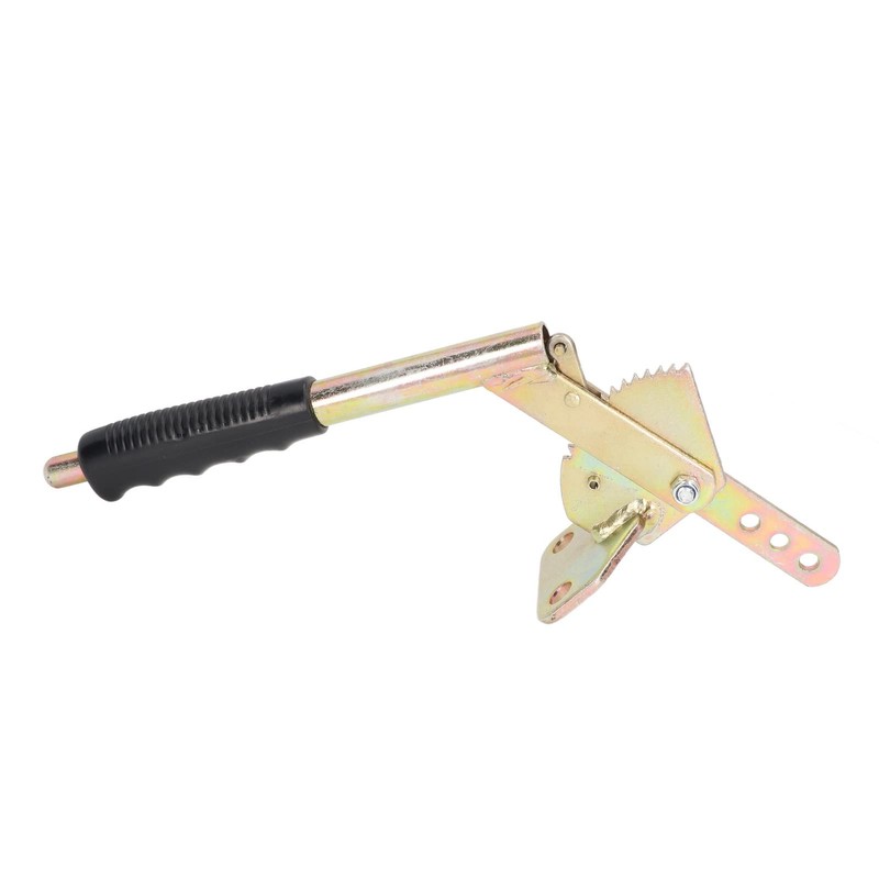 Keenso Hand Brake Lever Handle Antislip Galvanized Steel Emergency Brake