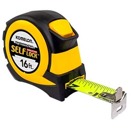 Komelon EV28116; 16' X 1" Self Lock Evolution Tape Measure,
