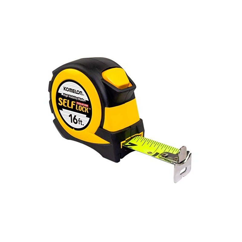 Komelon EV28116; 16' X 1" Self Lock Evolution Tape Measure,