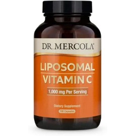 Vitamina C Liposomal Dr Mercola 1000mg 180 Cápsulas Absorción Mejorada Antioxidante